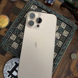 Iphone 16 pro max 256GB gold USA Carriers only