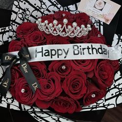 Ramo Buchón  De 25 Rosas 