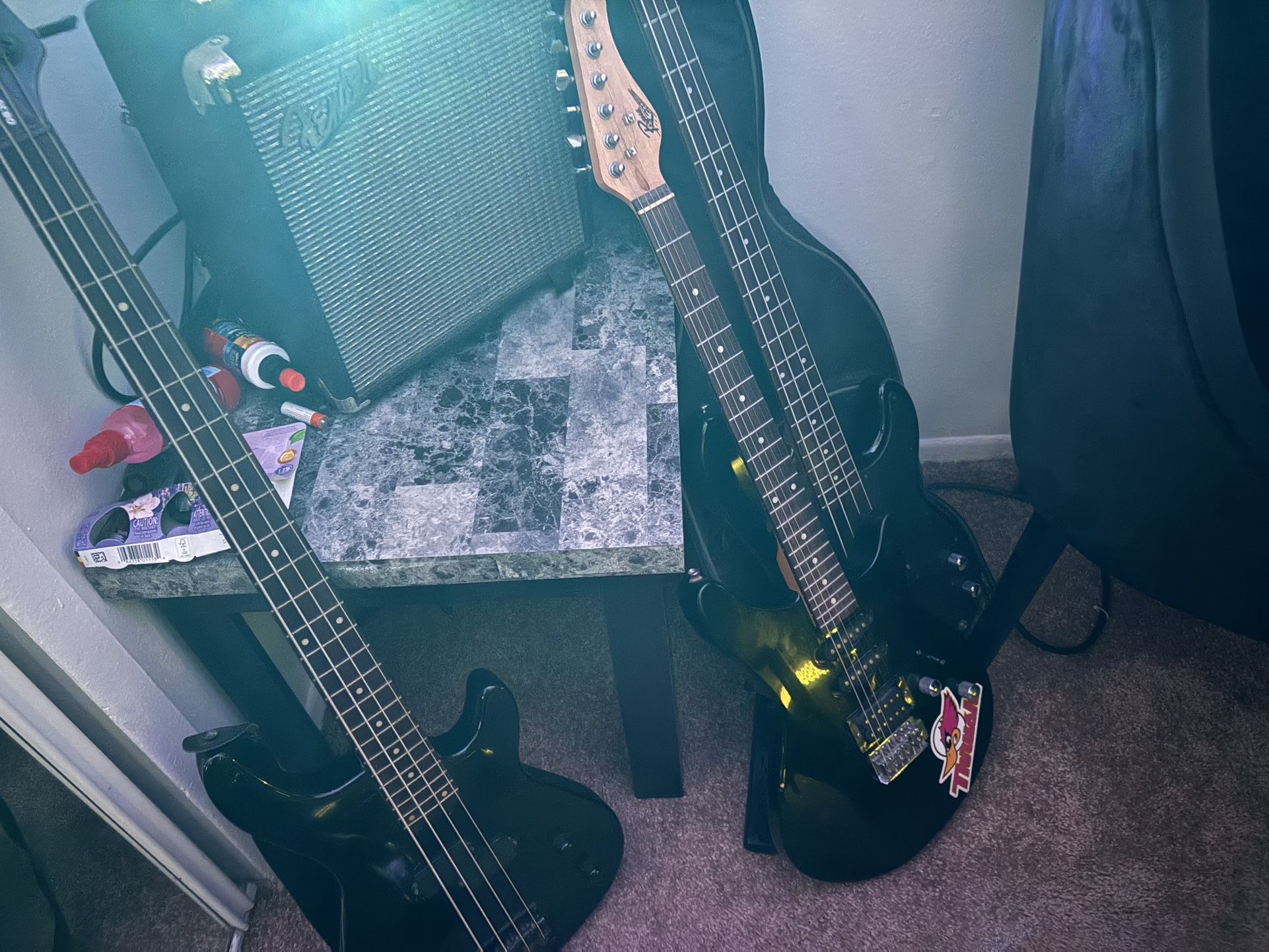 $700 For 3 Guitars + Amp And Cords