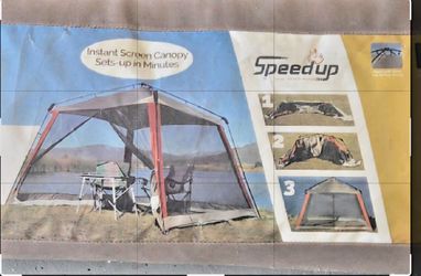 10x10 screen canopy