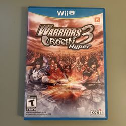 Warriors Orochi 3: Hyper (Nintendo Wii U, 2012) Complete With Manual