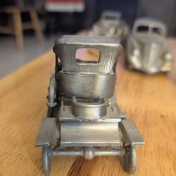DANBURY MINT 1909 FORD MODEL T PEWTER MODEL CAR VINTAGE VEHICLE COLLECTIBLE