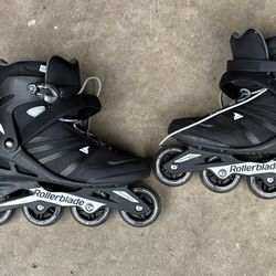 Rollerblade Men’s Size 10 Inline Skates – Like New (Worn Twice)