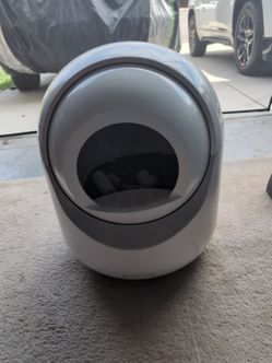 Self cleaning cat box