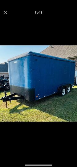 16x7 Enclosed Trailer 