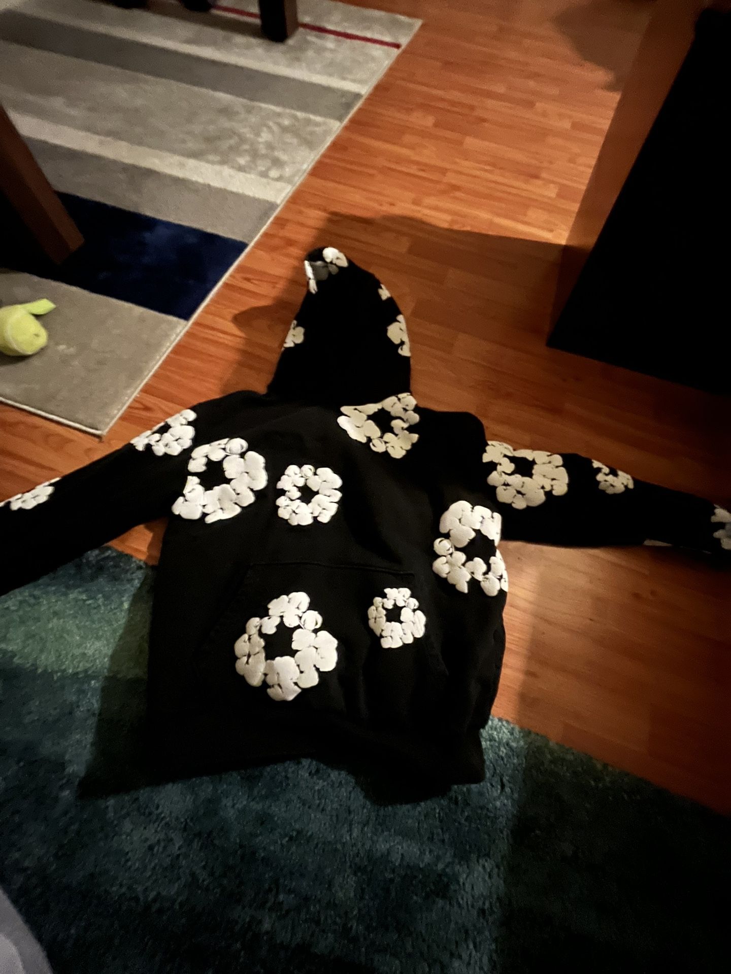 Denim Tears Hoodie (black/white)