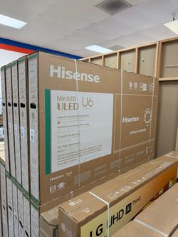 65” Hisense ULED Mini-LED U6 4K UHD Smart Tv -65U65QF 