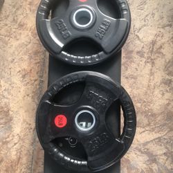 GIKPAL 25 LBS OLÍMPICO WEIGHT PLATES