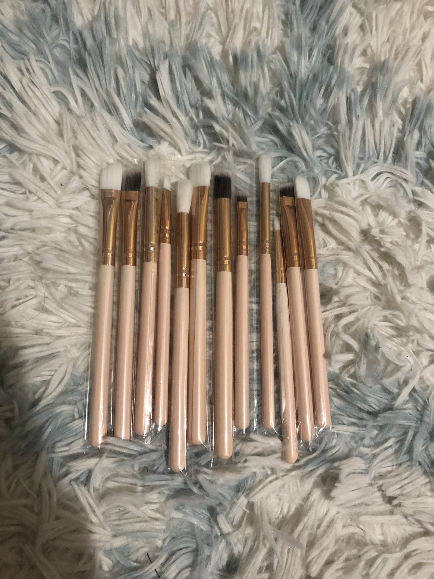 12 Makeup Brushes for $10