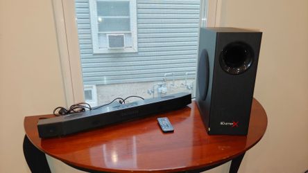 Creative Sound Blaster Katana X Soundbar with Subwoofer USED