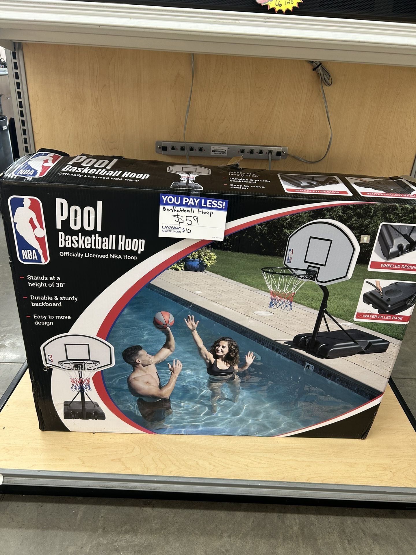 NBA Pool Basketball Hoop
