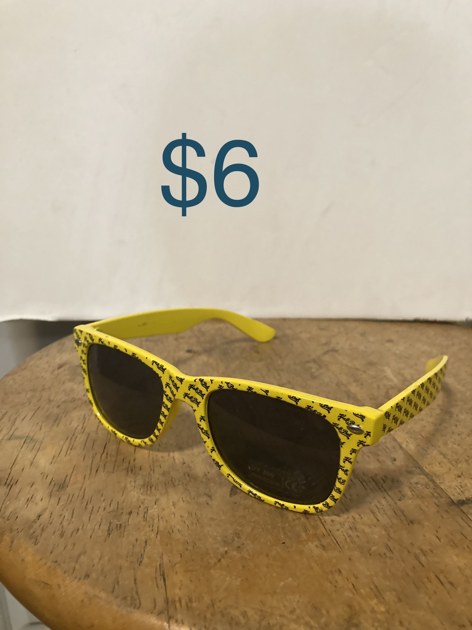 Hab Bab Yellow Sunglasses UV 400 Protection