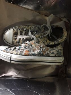 Converse watercolor women’s 6