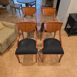 Four (4) Pietro Constantini Dining Chairs