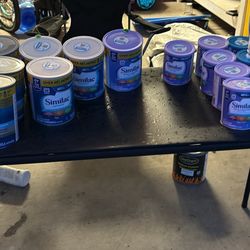 Purple Similac Formula Cans Brand New