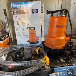 New Everbilt 1/4 HP Utility Water Pump