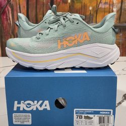 Hoka W Challenger 8 Jade Green Size 7 Women's Running Shoes
