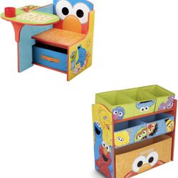 Toy Storage Organizer And Chair 