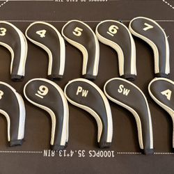 Iron Golf Club Headcovers Set