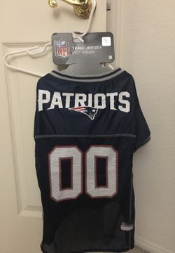 dog jersey patriots xl