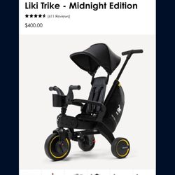 Doona Liki Trike -midnight Edition