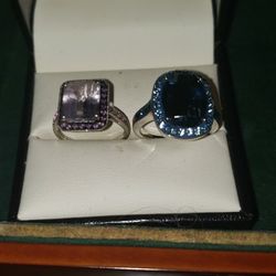 Silver And Gold Rings 