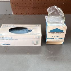 Nitrile gives and para film