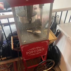 Vintage Popcorn Machine 