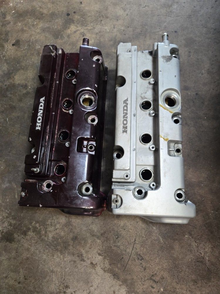 K20z3 Oem Valve Cover Clean Parts Both