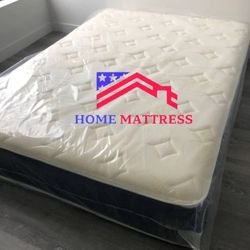 Full Size Mattress Colchón And Box Spring Sale ✔️