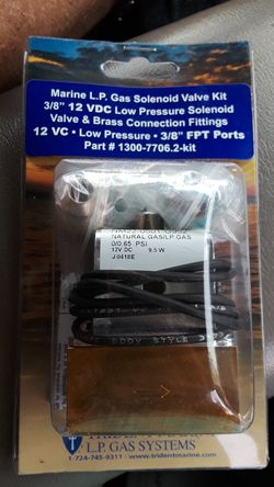 Marine Gas Solenoid Valve Kit