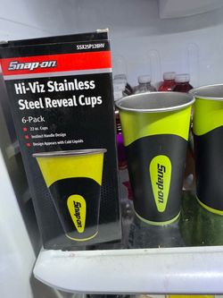 Snap on cups