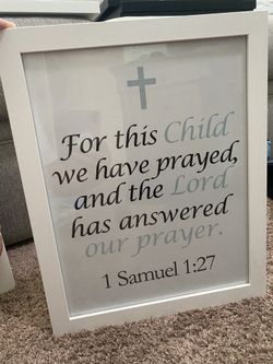 White Photo frame With Poster