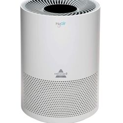 Like New BISSELL MYair Air Purifier with High Efficiency and Carbon Filter for Small Room and Home, Quiet Air Cleaner for Allergens, Pets, Dust