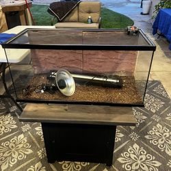 50 Gallon Reptile Setup