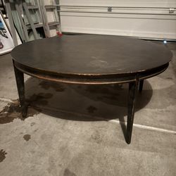 Solid Steel Coffee Table 