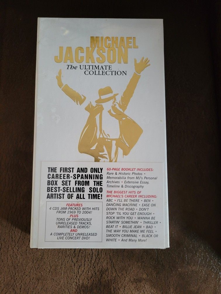 MICHAEL JACKSON The Ultimate Collection CD SEALED NEW UNOPENED 2004 CONDITION A+