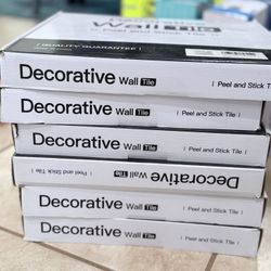 peel and stick Tiles - 6 unopened box- 10*10 size