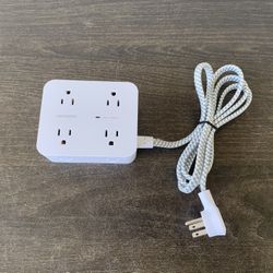 Surge Protector Power Strip, HANYCONY 8 Wide Outlets with 4 USB Charging Ports, 