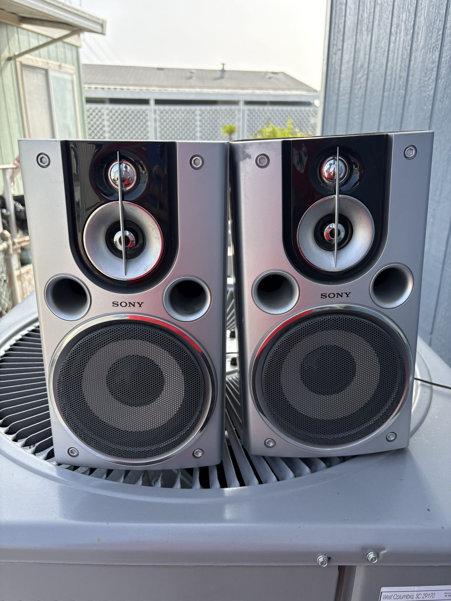 Vintage Sony Speaker System 