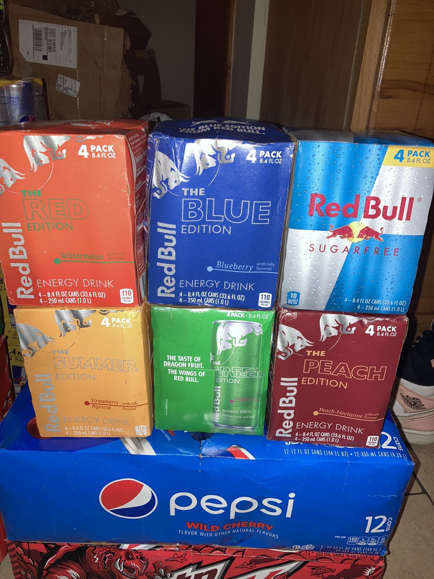 Red Bull 4 Packs 4$