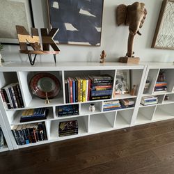 White Bookshelf 