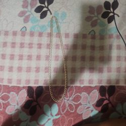 Cadena Cubana Adiamantada 14k 28pulgadas De Largo 41gramos 