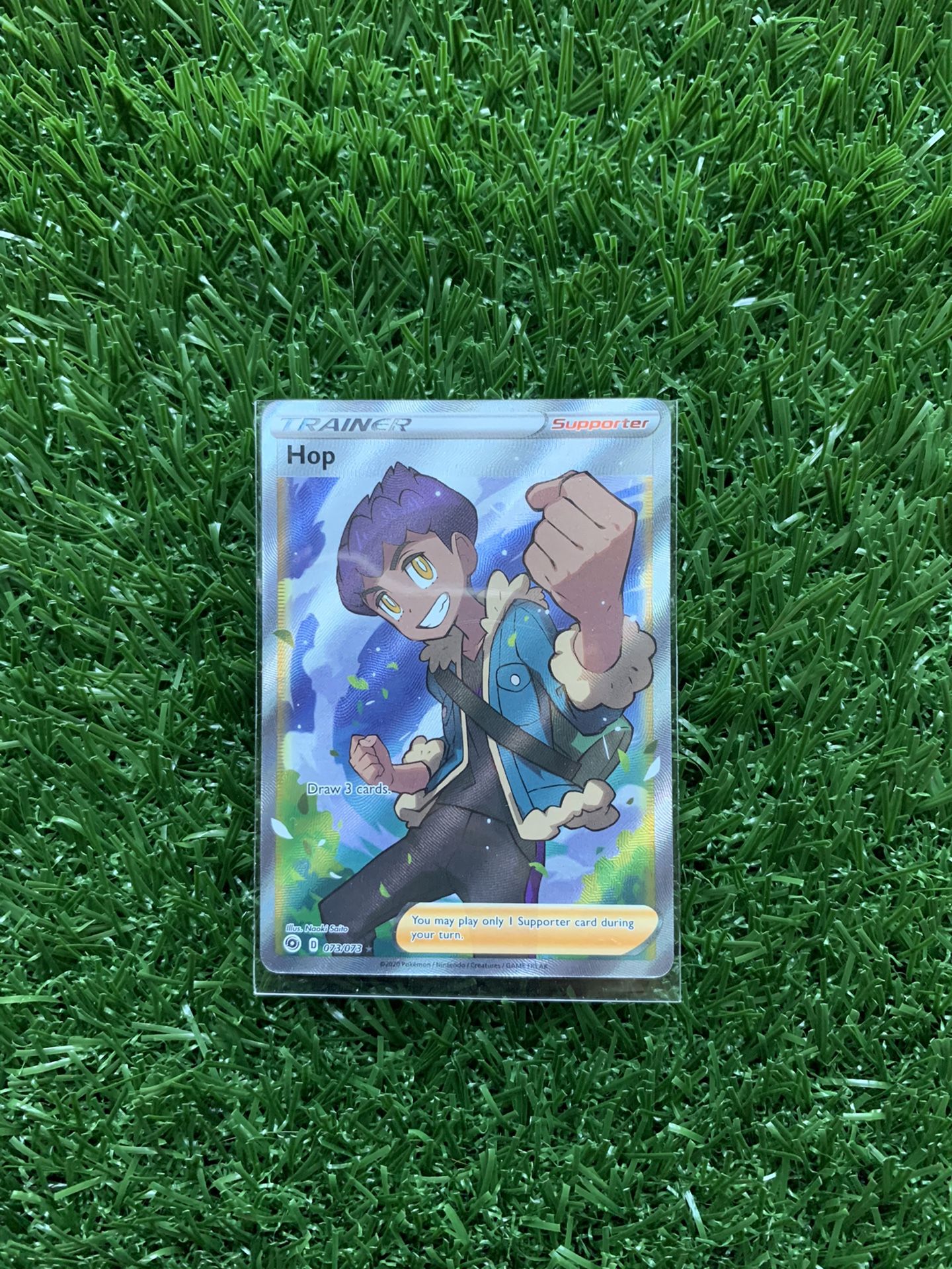 MINT Pokémon Card Hop Full Art 073/073