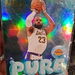 LeBron James Pure Prizm Card