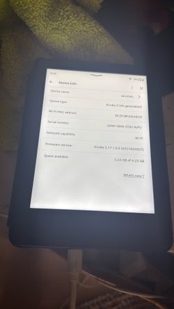 Amazon kindle 10th Edition 