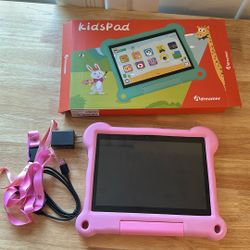 ADREAMER Tablet for Kids 10 inch Android 13 with Octa Core 64GB, Cellular+WiFi+GPS, Parental Control, Pre-intalled iWaWa, EVA Case, 6000mAh, Kids Tabl