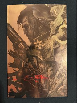 BRZRKR: Light Draws Breath Foil #1 Dan Quintana SIGNED In Hand NM W/Top Loader