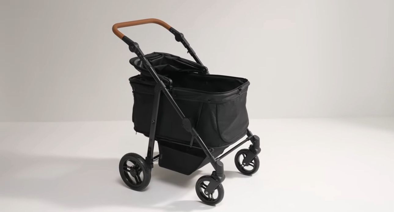 Zoosky Medium Dog Stroller for Large Dogs, Zoosky Large Dog Stroller Up to 66lbs