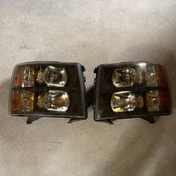 2008 Silverado 3500 OEM Headlights